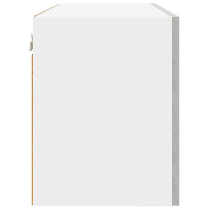 vidaXL Hanging Cabinet Concrete Grey 80 x 31 x 40 cm Engineered Wood