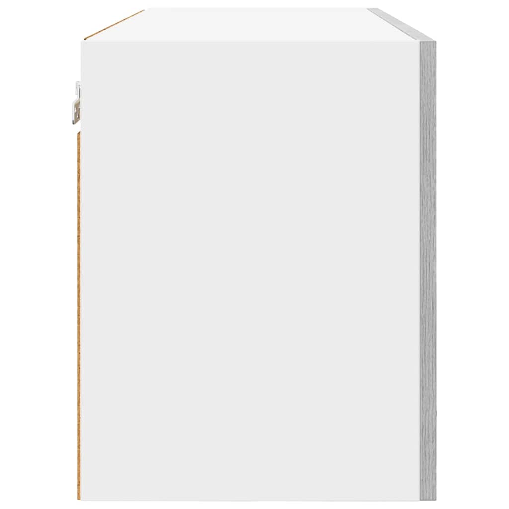 vidaXL Hanging Cabinet Grey Sonoma 80 x 31 x 40 cm Engineered Wood