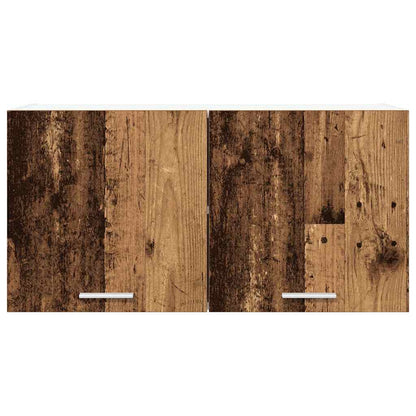 vidaXL Hanging Cabinet Old Wood 80 x 31 x 40 cm Engineered Wood