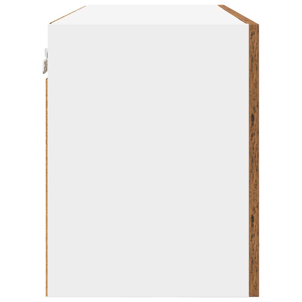 vidaXL Hanging Cabinet Old Wood 80 x 31 x 40 cm Engineered Wood
