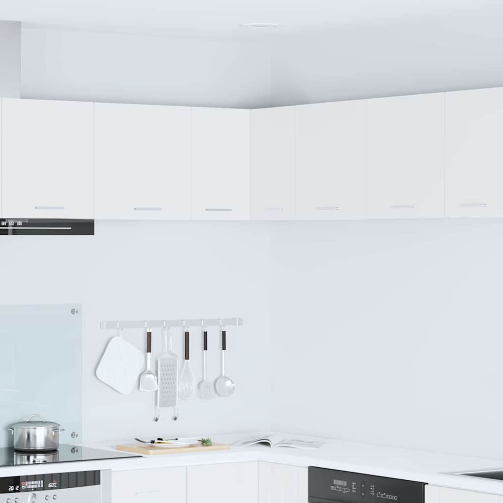 vidaXL Hanging Cabinet White 57 x 57 x 40 cm Engineered Wood