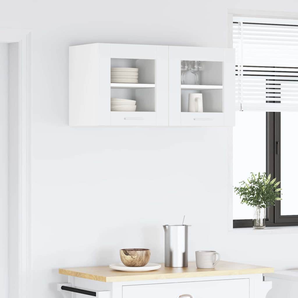 vidaXL Hanging Cabinet White 40 x 31 x 40 cm Engineered Wood