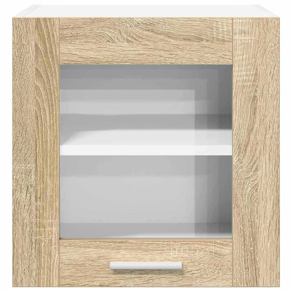 vidaXL Hanging Cabinet Sonoma Oak 40 x 31 x 40 cm Engineered Wood