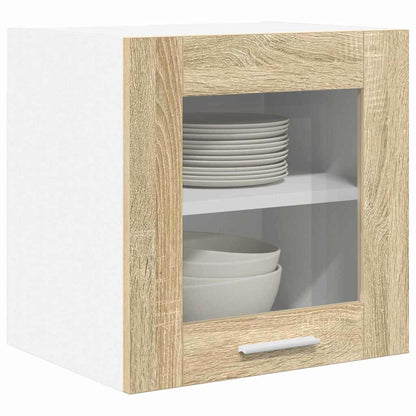 vidaXL Hanging Cabinet Sonoma Oak 40 x 31 x 40 cm Engineered Wood