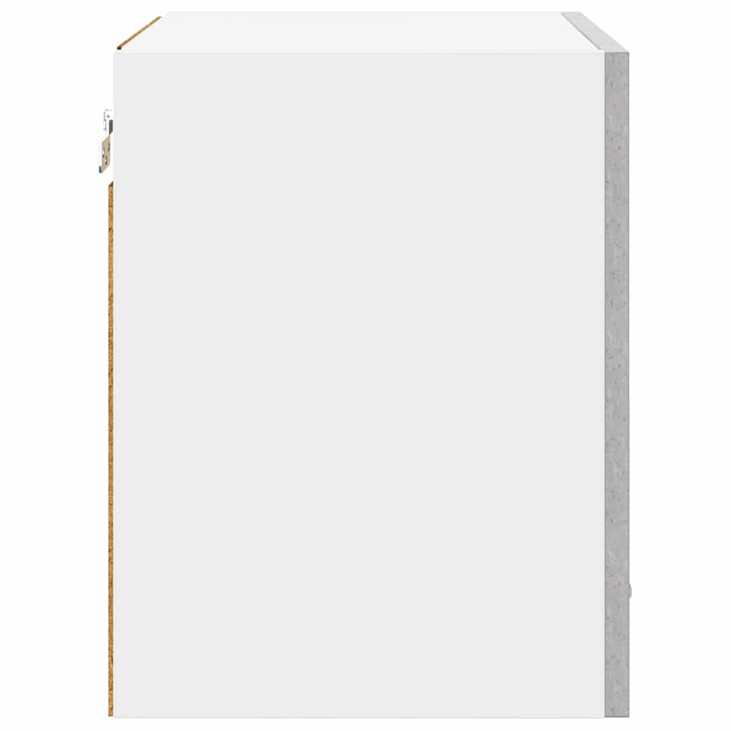 vidaXL Hanging Cabinet Riga 2 pcs Concrete Grey 40 x 31 x 40 cm