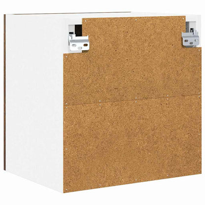 vidaXL Hanging Cabinet with Storage 2 pcs Smoked Oak 40 x 31 x 40 cm