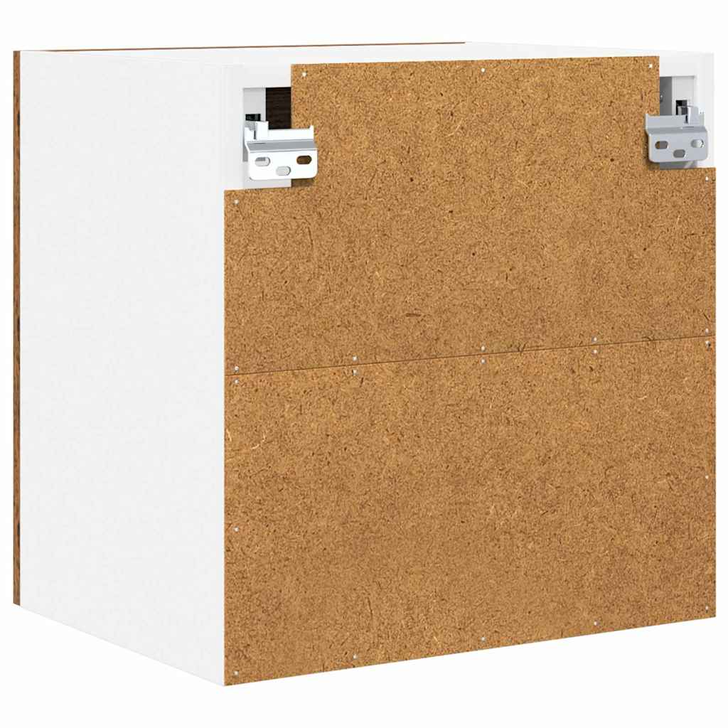 vidaXL Hanging Cabinet 2 pcs Old Wood 40 x 31 x 40 cm Engineered Wood
