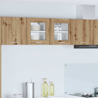 vidaXL Hanging Cabinet Artisan Oak 40 x 31 x 40 cm Engineered Wood