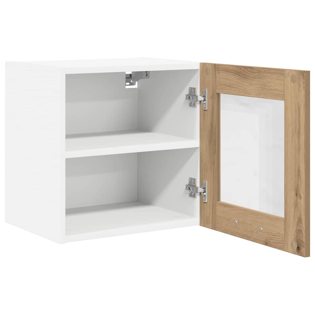 vidaXL Hanging Cabinet Artisan Oak 40 x 31 x 40 cm Engineered Wood