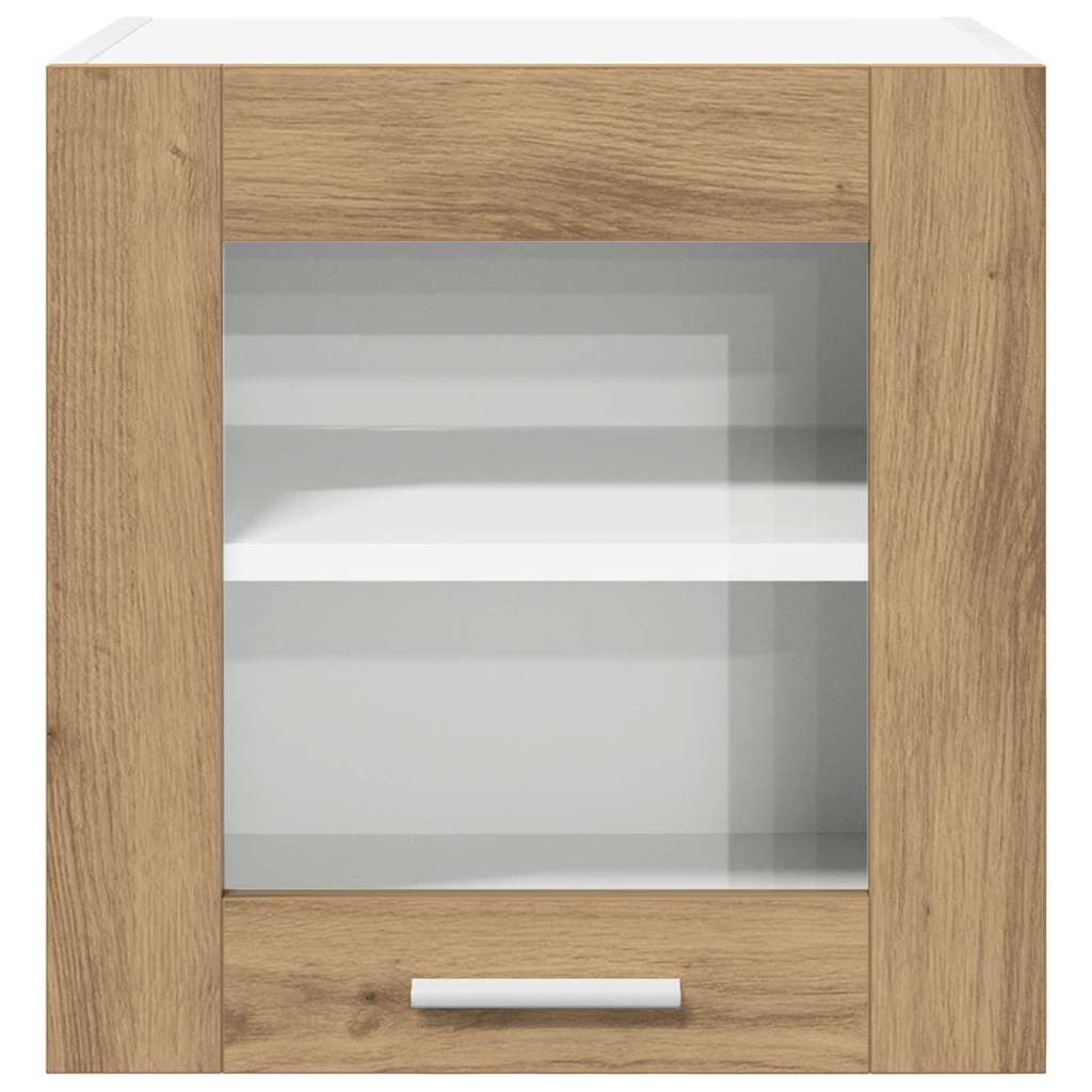 vidaXL Hanging Cabinet Artisan Oak 40 x 31 x 40 cm Engineered Wood