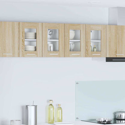 vidaXL Hanging Cabinet Sonoma Oak 60 x 31 x 40 cm Engineered Wood