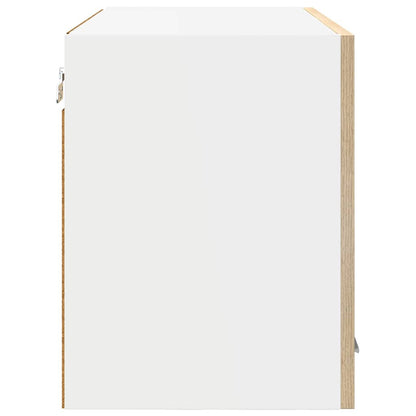 vidaXL Hanging Cabinet with Storage 2 pcs Sonoma Oak 60 x 31 x 40 cm
