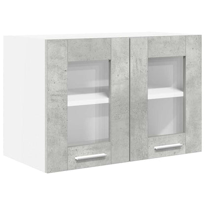 vidaXL Hanging Cabinet Concrete Grey 60 x 31 x 40 cm Engineered Wood