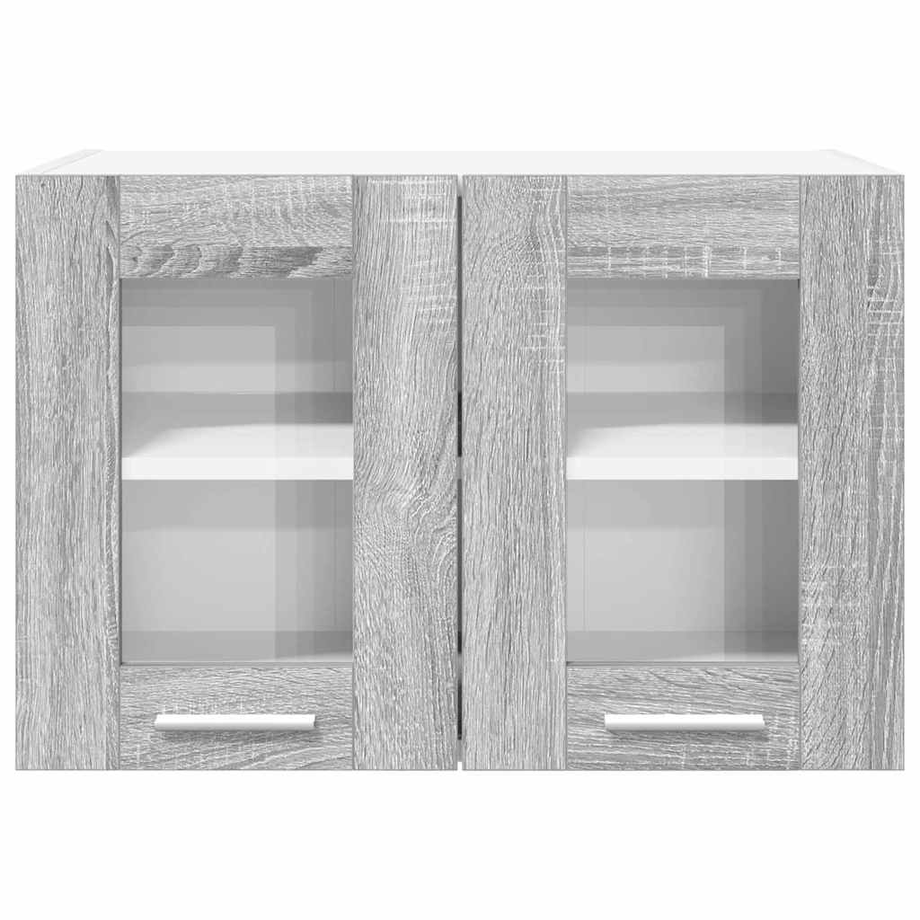 vidaXL Hanging Cabinet Grey Sonoma 60 x 31 x 40 cm Engineered Wood