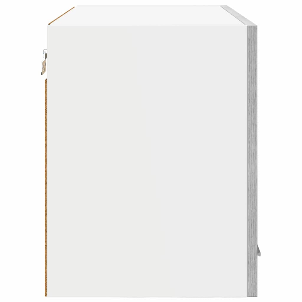 vidaXL Hanging Cabinet Grey Sonoma 60 x 31 x 40 cm Engineered Wood