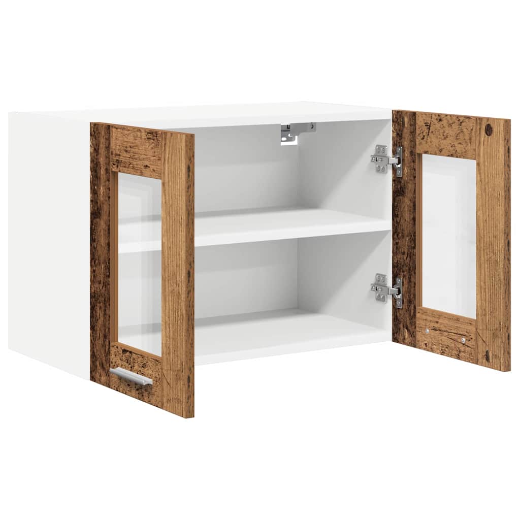 vidaXL Hanging Cabinet Old Wood 60 x 31 x 40 cm Engineered Wood