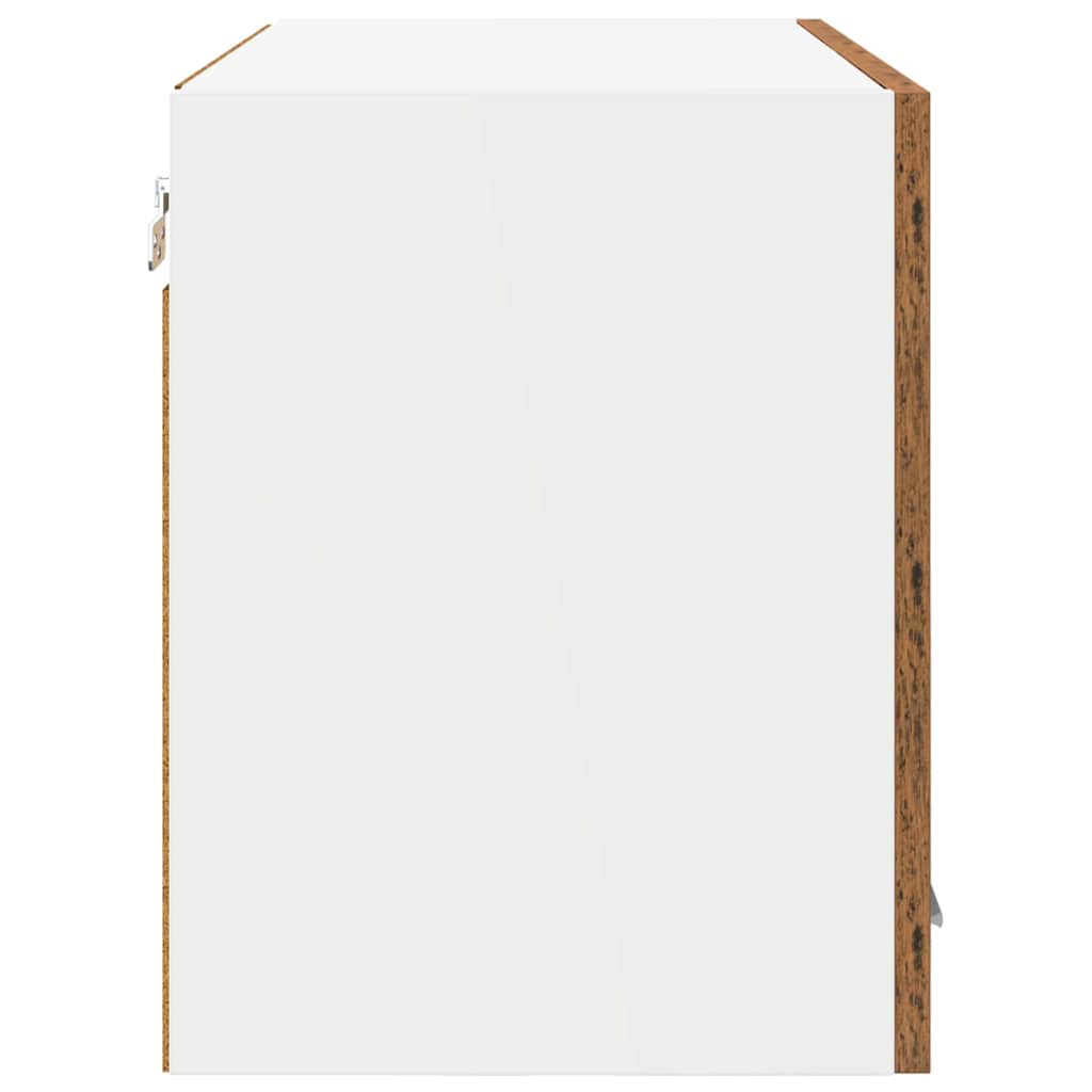 vidaXL Hanging Cabinet Old Wood 60 x 31 x 40 cm Engineered Wood