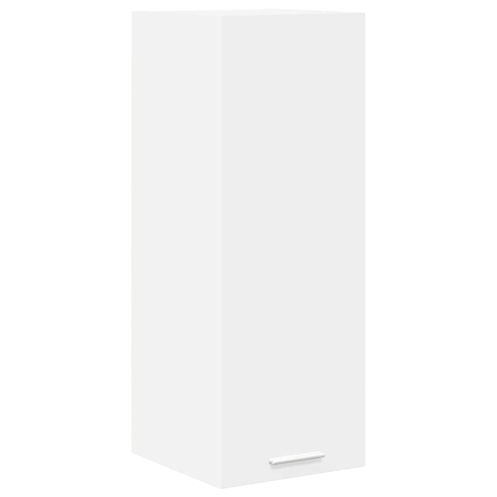 vidaXL Hanging Cabinet with Door White 30 x 31 x 80 cm Engineered Wood