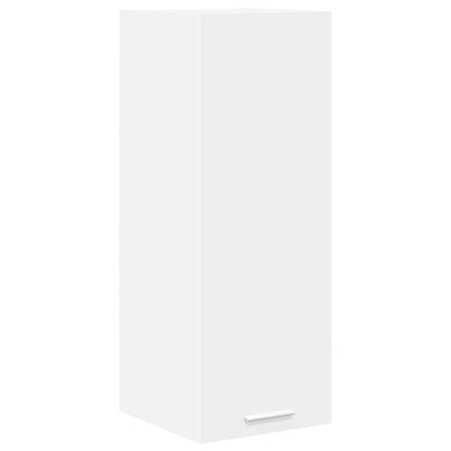 vidaXL Hanging Cabinet with Door White 30 x 31 x 80 cm Engineered Wood