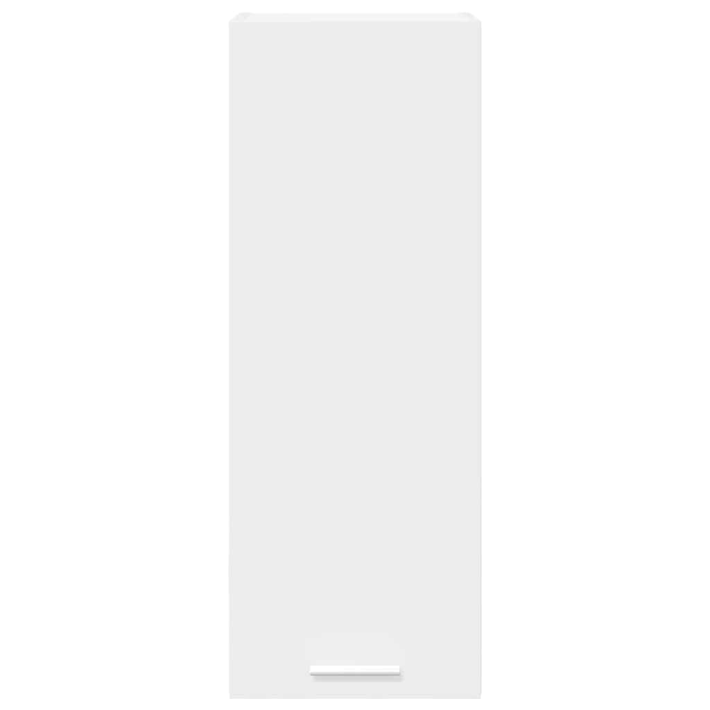 vidaXL Hanging Cabinet with Door White 30 x 31 x 80 cm Engineered Wood