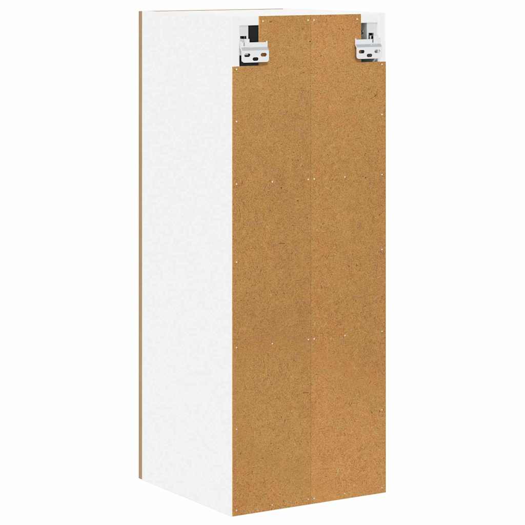 vidaXL Hanging Cabinet 2 pcs Artisan Oak and White 30 x 31 x 80 cm