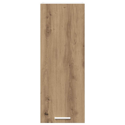 vidaXL Hanging Cabinet 2 pcs Artisan Oak and White 30 x 31 x 80 cm