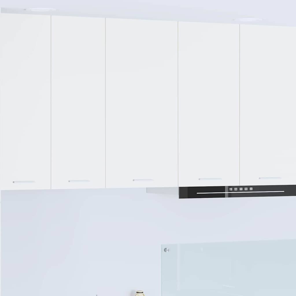 vidaXL Hanging Cabinet with Door White 40 x 31 x 80 cm Engineered Wood