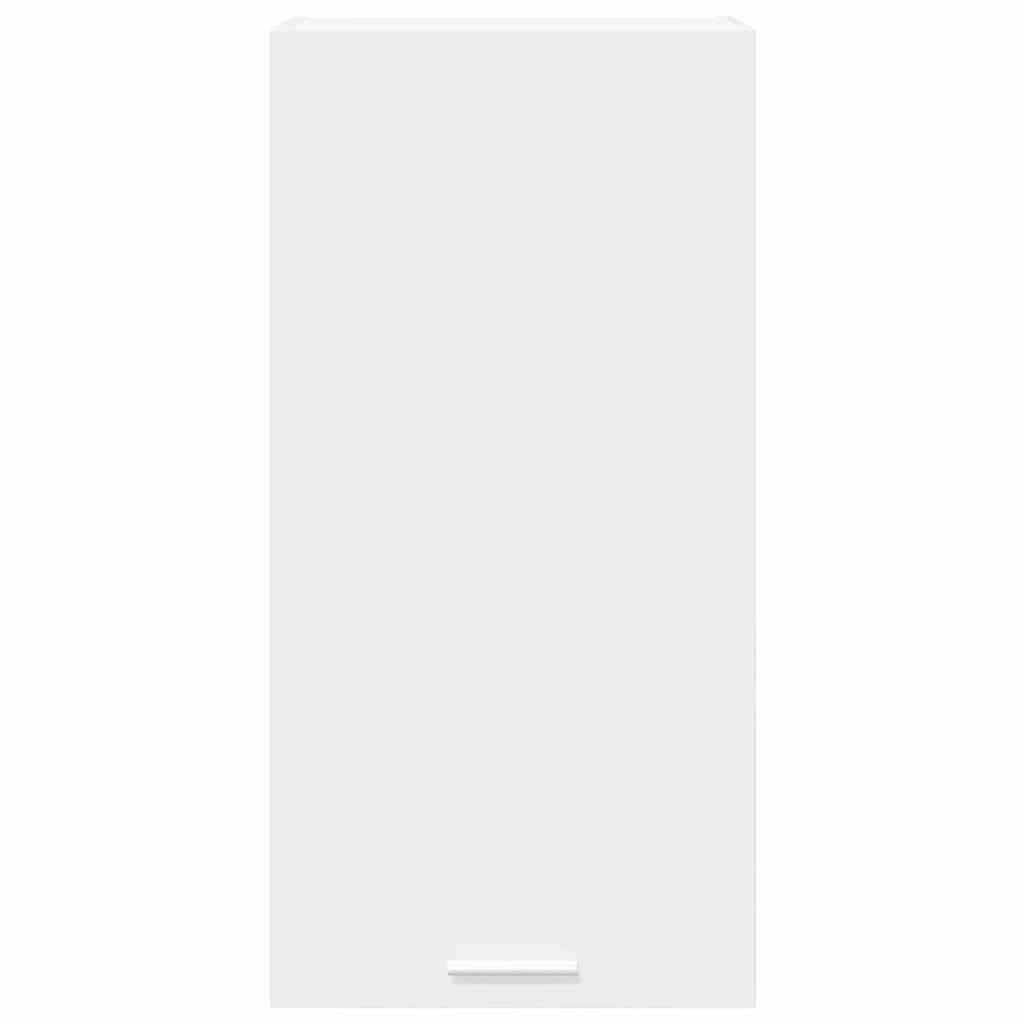 vidaXL Hanging Cabinet with Door White 40 x 31 x 80 cm Engineered Wood