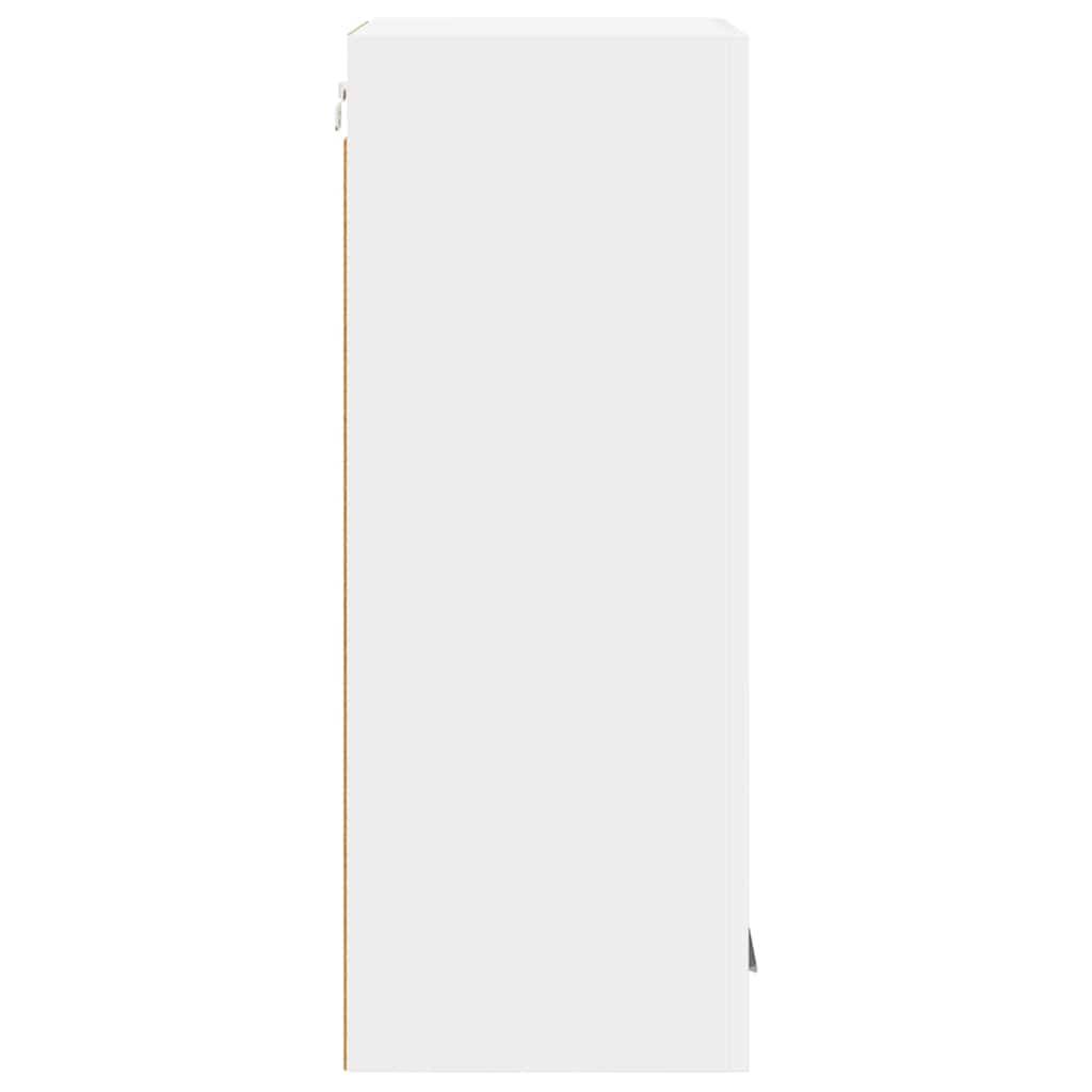 vidaXL Hanging Cabinet with Door White 40 x 31 x 80 cm Engineered Wood