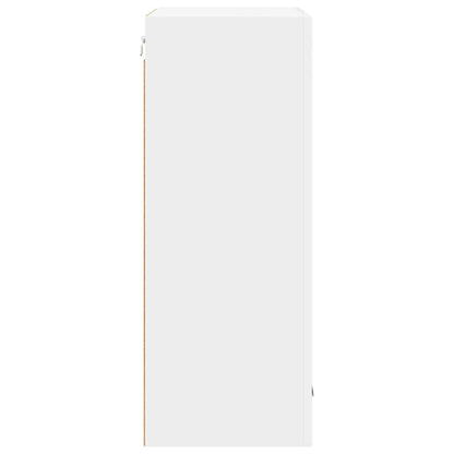vidaXL Hanging Cabinet with Door White 50 x 31 x 80 cm Engineered Wood
