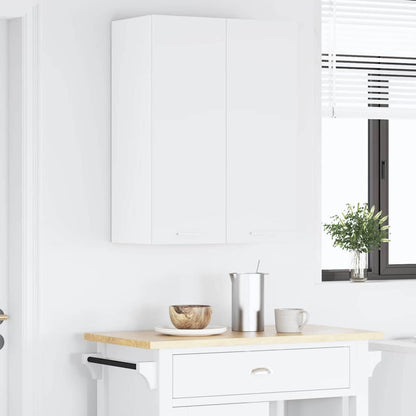 vidaXL Hanging Cabinet White 60 x 31 x 80 cm Engineered Wood