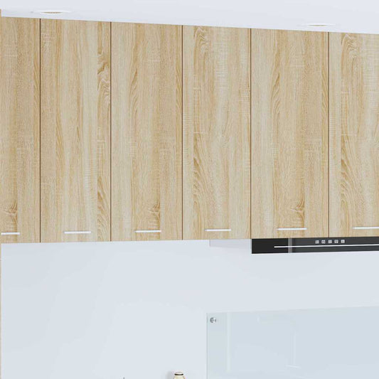 vidaXL Hanging Cabinet Sonoma Oak 60 x 31 x 80 cm Engineered Wood