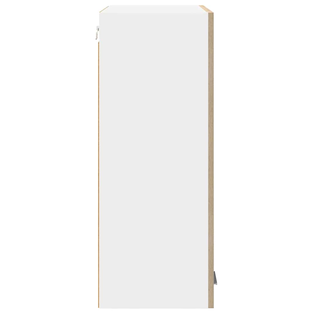 vidaXL Hanging Cabinet Sonoma Oak 60 x 31 x 80 cm Engineered Wood