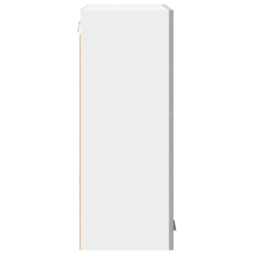 vidaXL Hanging Cabinet Concrete Grey 60 x 31 x 80 cm Engineered Wood