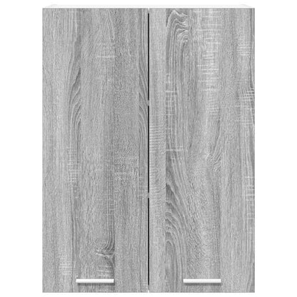 vidaXL Hanging Cabinet Grey Sonoma 60 x 31 x 80 cm Engineered Wood