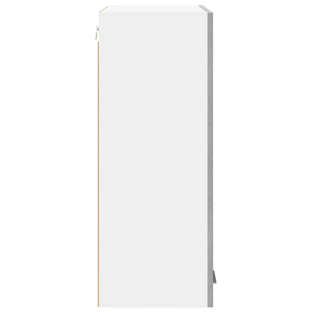 vidaXL Hanging Cabinet Grey Sonoma 60 x 31 x 80 cm Engineered Wood