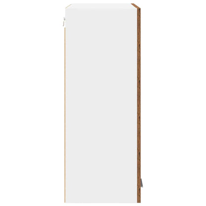 vidaXL Hanging Cabinet Old Wood 60 x 31 x 80 cm Engineered Wood