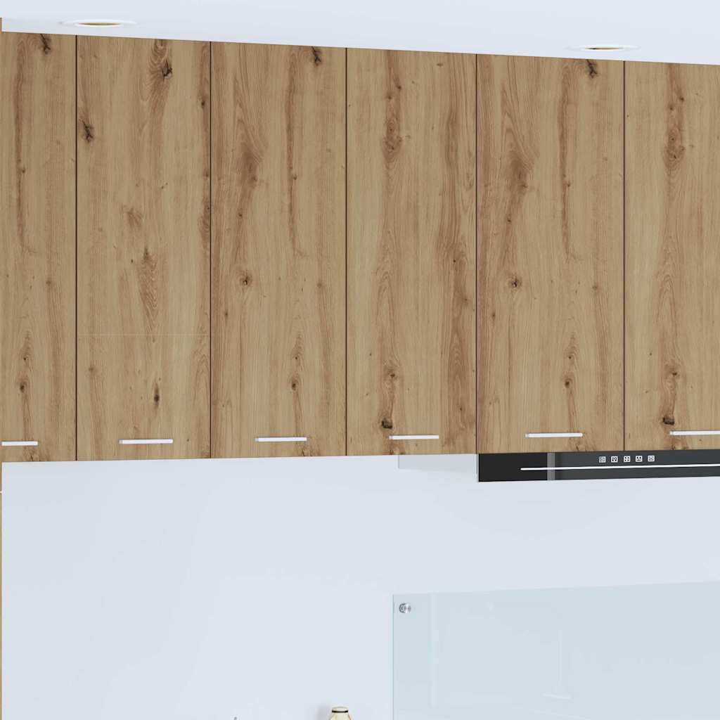vidaXL Hanging Cabinet Artisan Oak 60 x 31 x 80 cm Engineered Wood