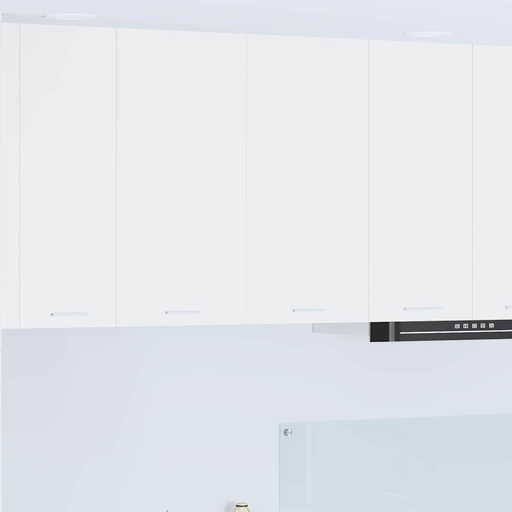 vidaXL Hanging Cabinet White 80 x 31 x 80 cm Engineered Wood