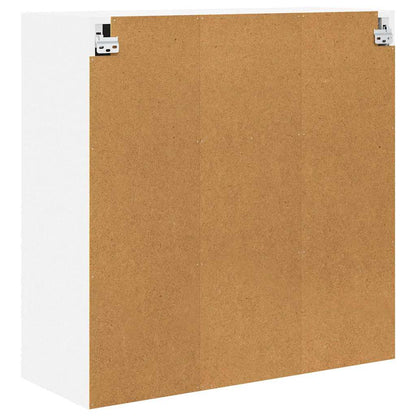 vidaXL Hanging Cabinet White 80 x 31 x 80 cm Engineered Wood