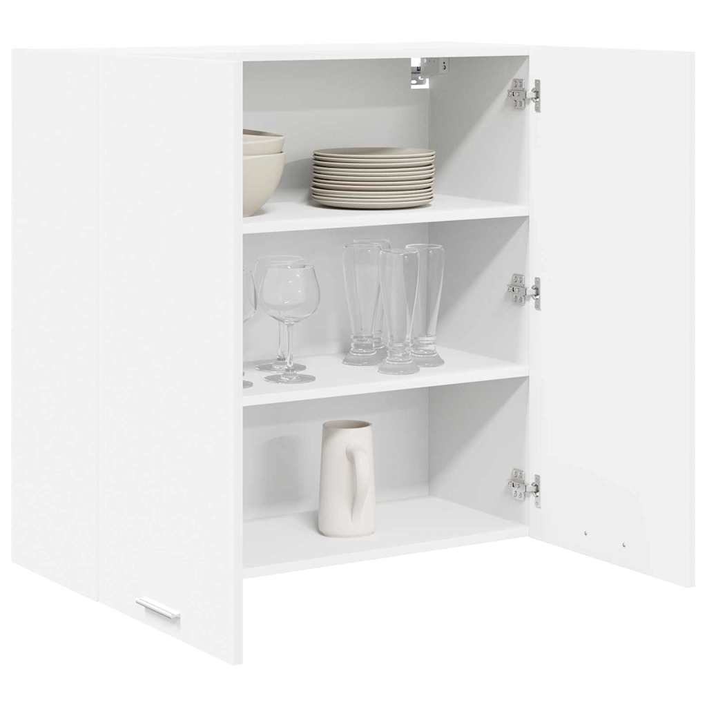 vidaXL Hanging Cabinet White 80 x 31 x 80 cm Engineered Wood