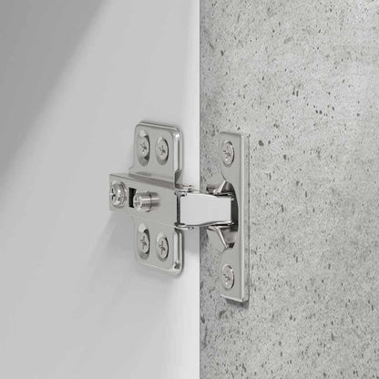 vidaXL Hanging Cabinet Concrete Grey 80 x 31 x 80 cm Engineered Wood