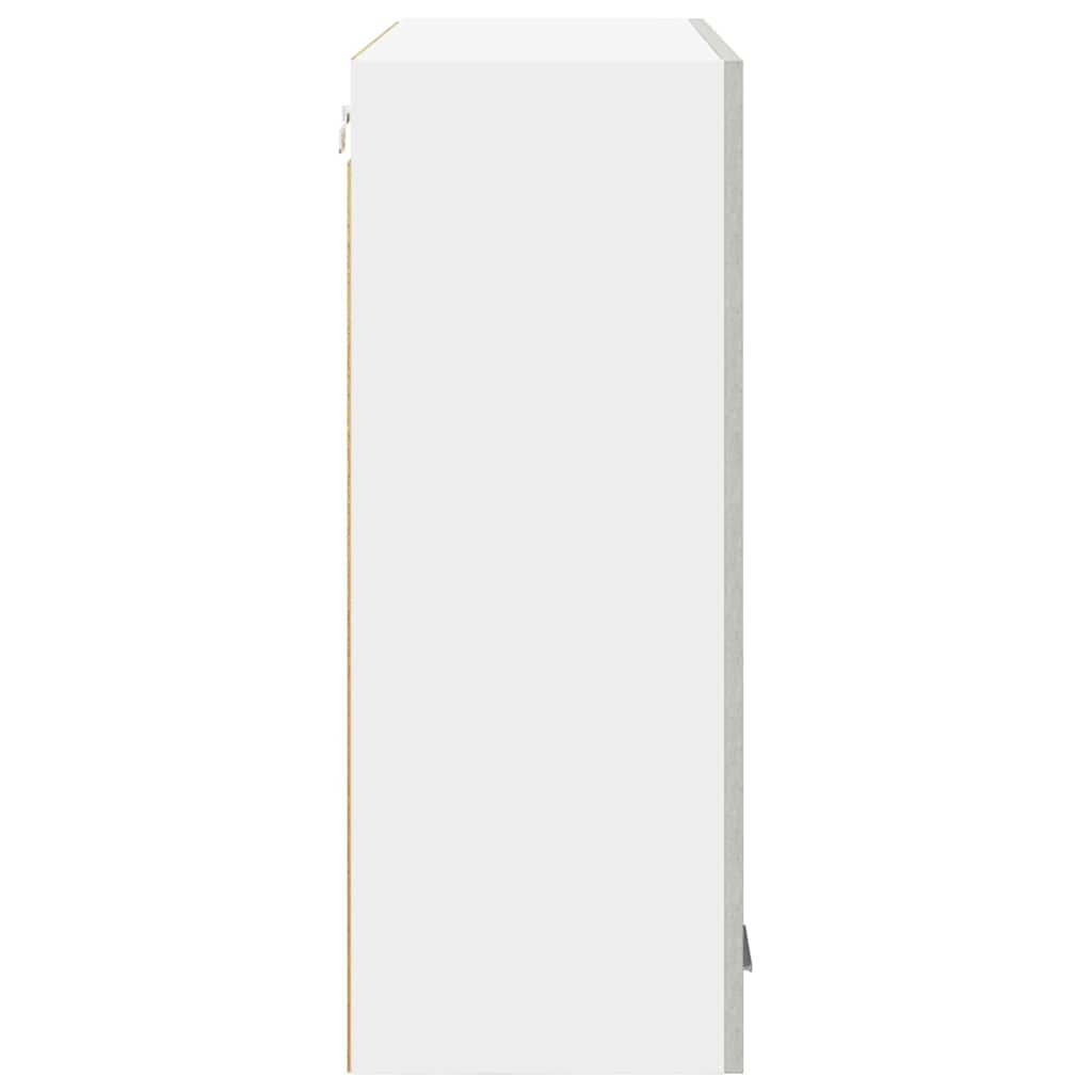 vidaXL Hanging Cabinet Concrete Grey 80 x 31 x 80 cm Engineered Wood