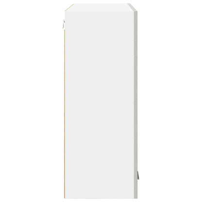 vidaXL Hanging Cabinet Concrete Grey 80 x 31 x 80 cm Engineered Wood