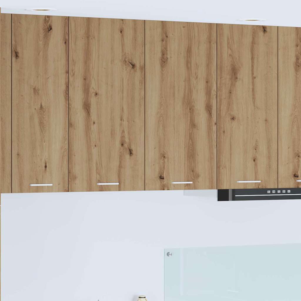 vidaXL Hanging Cabinet Artisan Oak 80 x 31 x 80 cm Engineered Wood