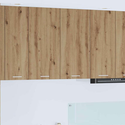 vidaXL Hanging Cabinet Artisan Oak 80 x 31 x 80 cm Engineered Wood