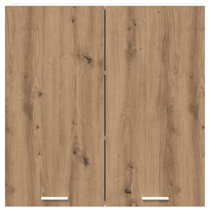 vidaXL Hanging Cabinet Artisan Oak 80 x 31 x 80 cm Engineered Wood