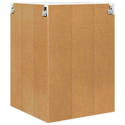 vidaXL Hanging Cabinet Grey Sonoma and White 57 x 57 x 80 cm