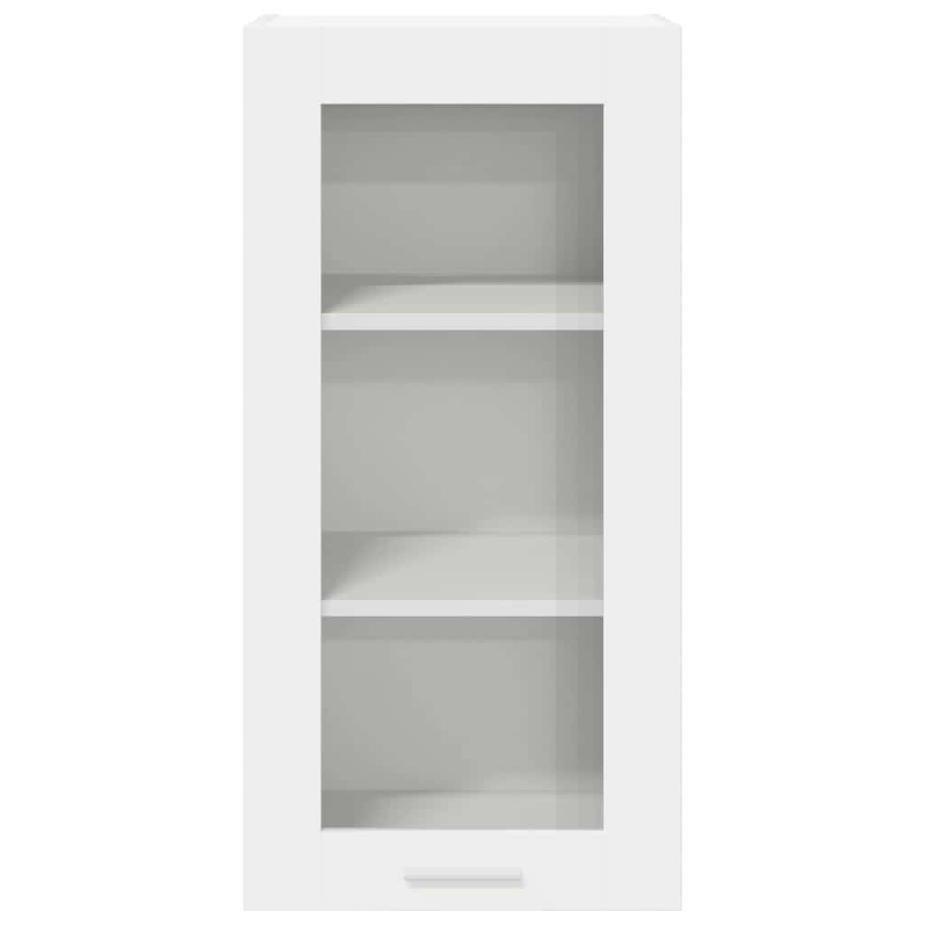 vidaXL Hanging Cabinet 2 pcs White 40 x 31 x 80 cm Engineered Wood