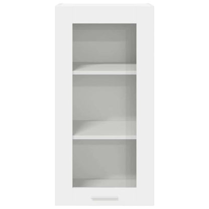 vidaXL Hanging Cabinet 2 pcs White 40 x 31 x 80 cm Engineered Wood